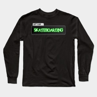 Matrix - Skateboard Sticker Spoof Long Sleeve T-Shirt